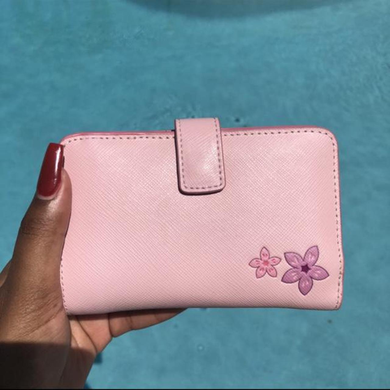 Kate Spade Hawaii Compact Wallet with Floral...
