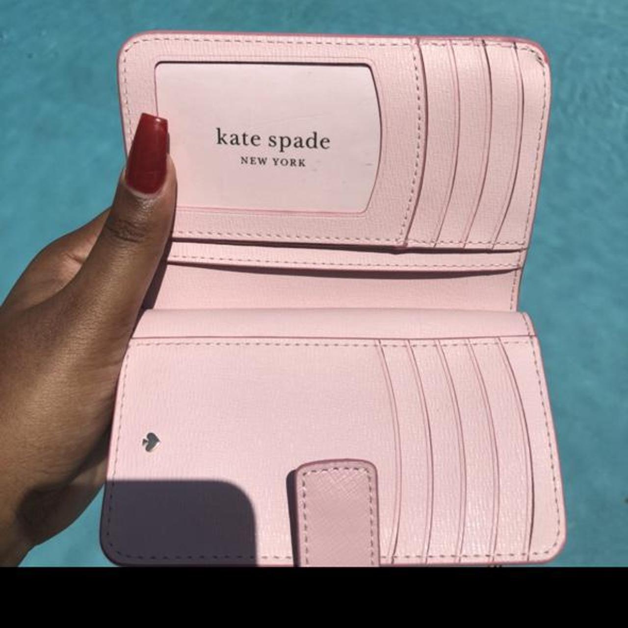 Kate Spade Hawaii Compact Wallet with Floral... - Depop