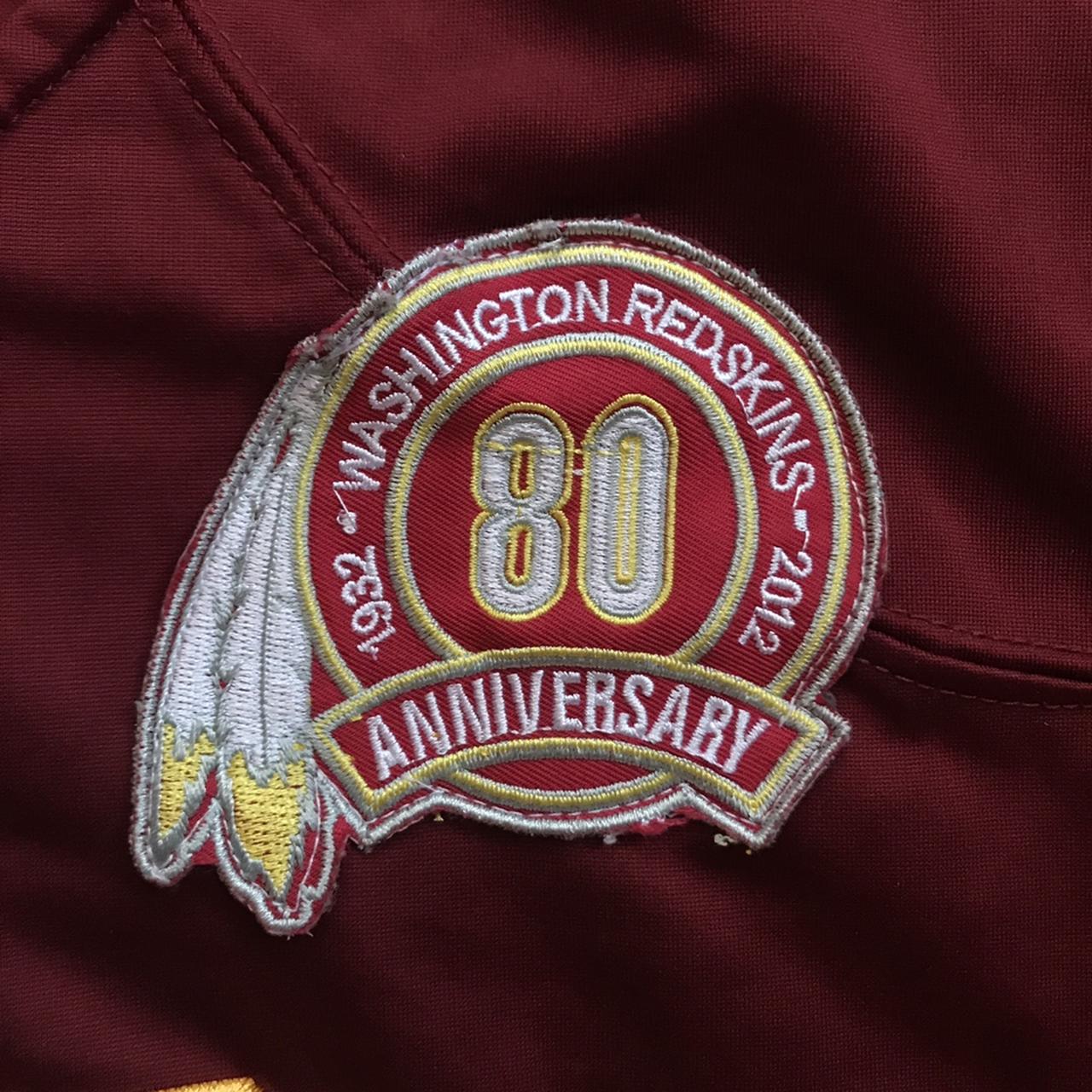 redskins 80th anniversary jersey