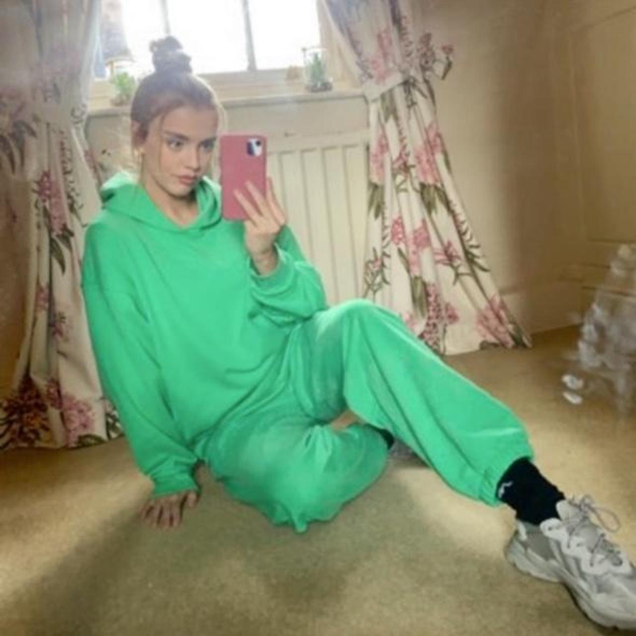 JADE GREEN PANGAIA TRACKSUIT! As seen on molly mae!!