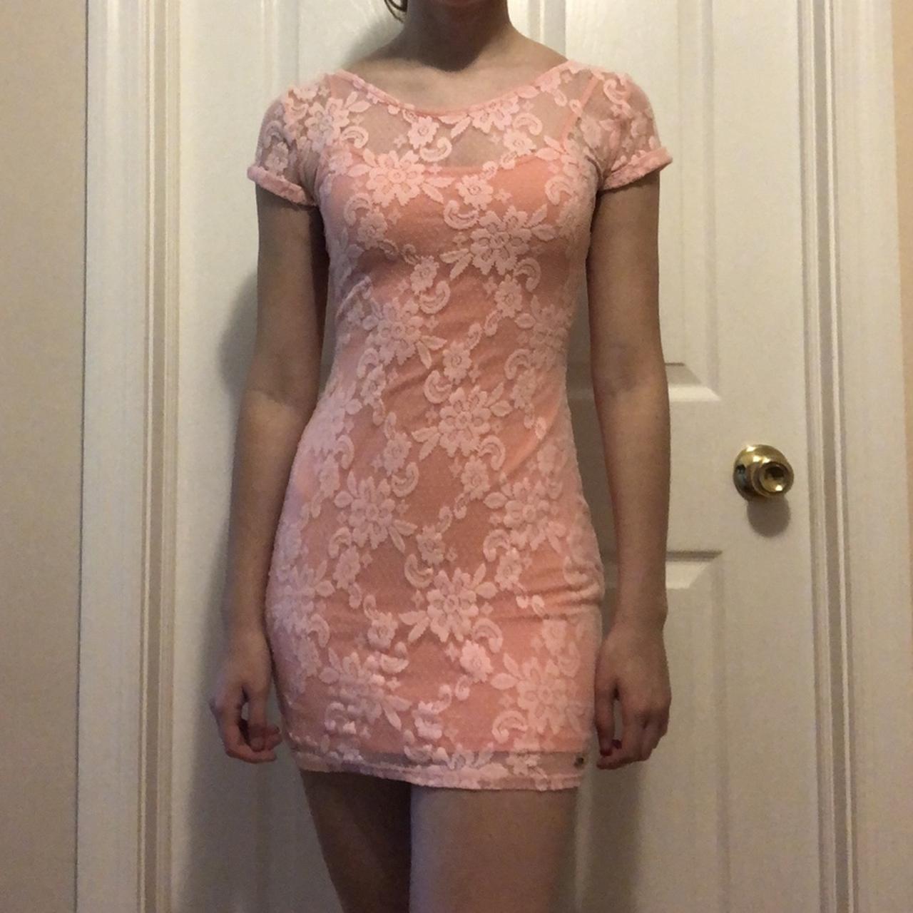 Hollister Co. Lace Knee-Length Dresses