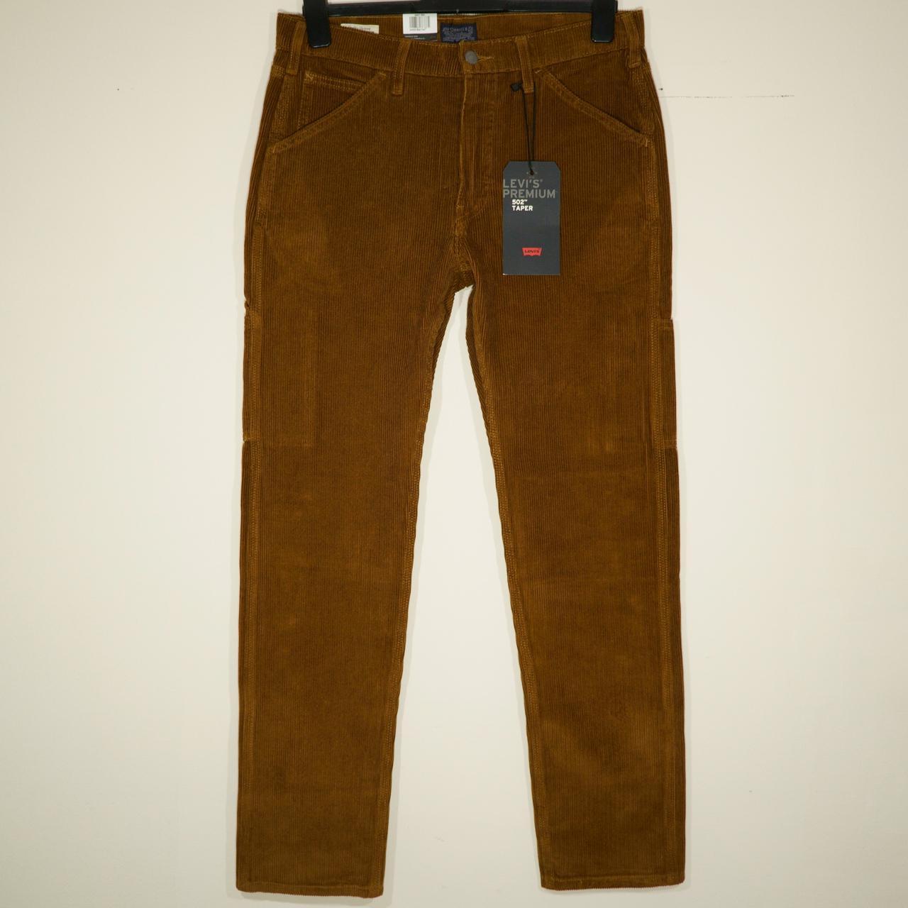 Levi's Men's Brown 502 Tapered Carpenter Pants... - Depop