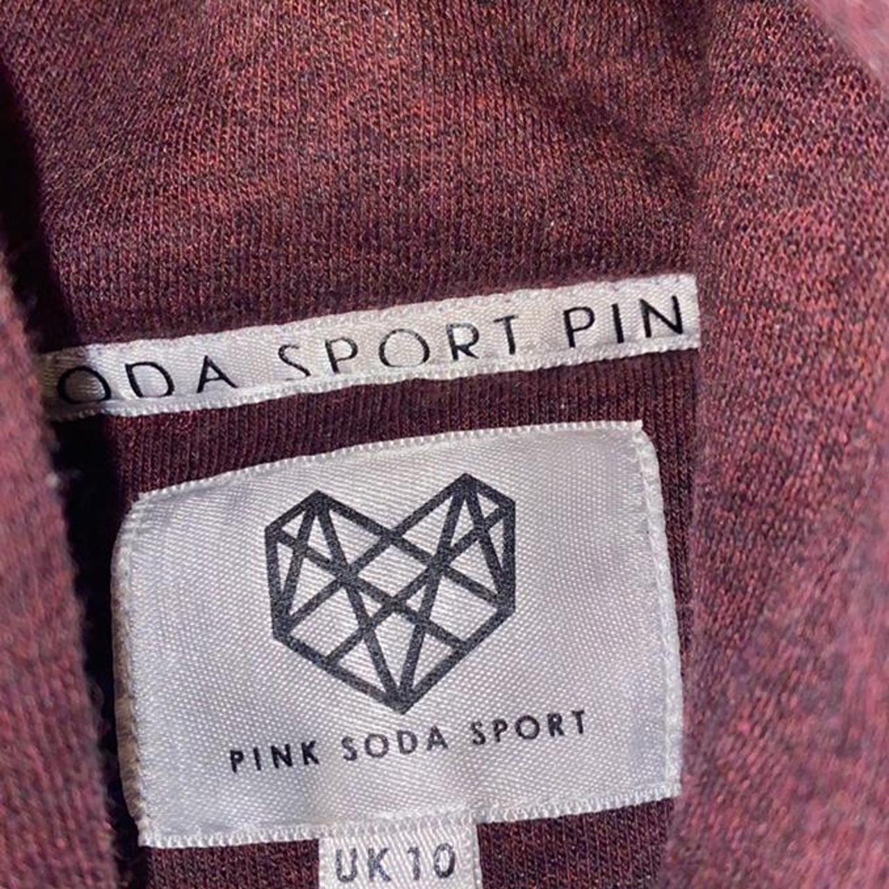 pink soda hoodie women’s size 10 worn once tiny bit... Depop