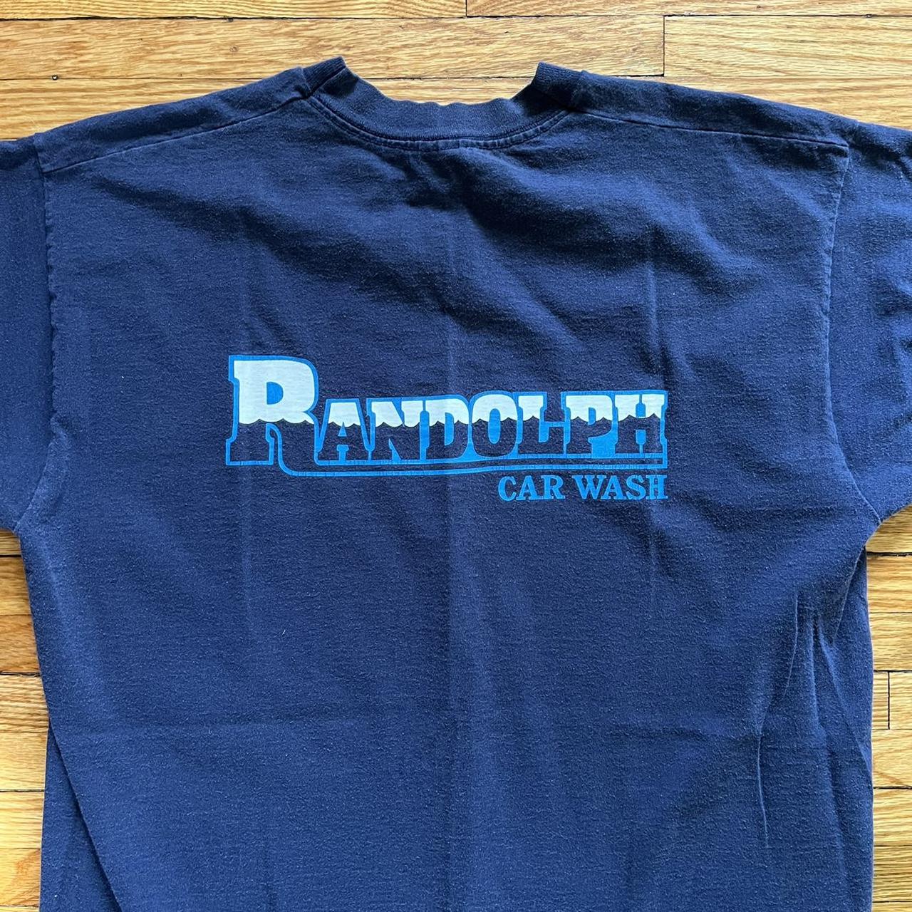 90s vintage Randolph Car Wash Lincoln Nebraska shirt... Depop