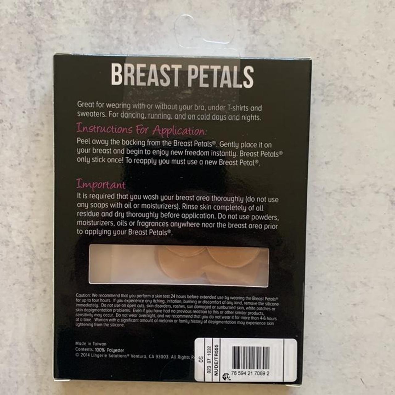 Lingerie Solutions Breast Petals Pasties Nude BRAND