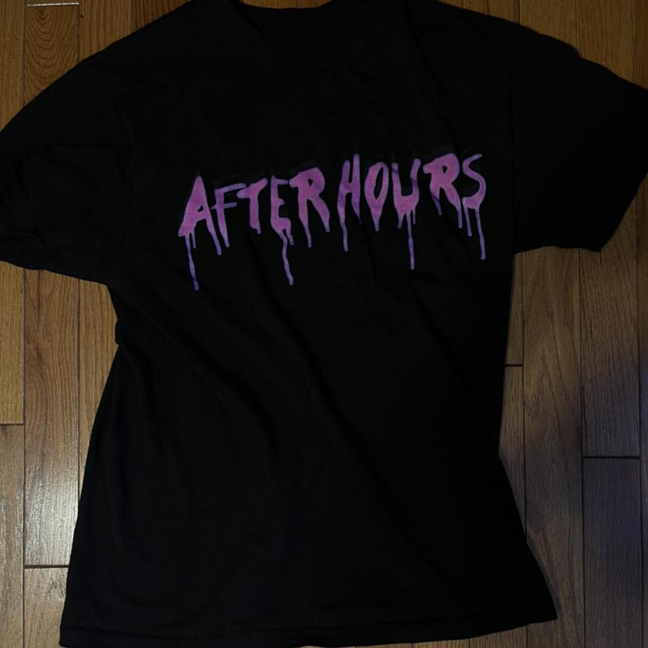 Vlone after hours discount acid drip tee