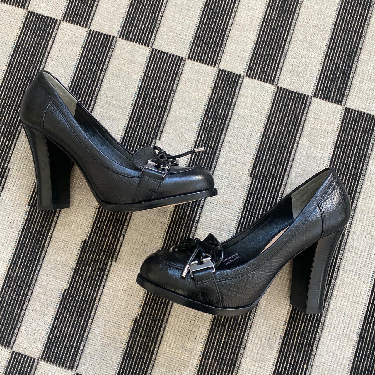 via spiga yania chain link leather loafer