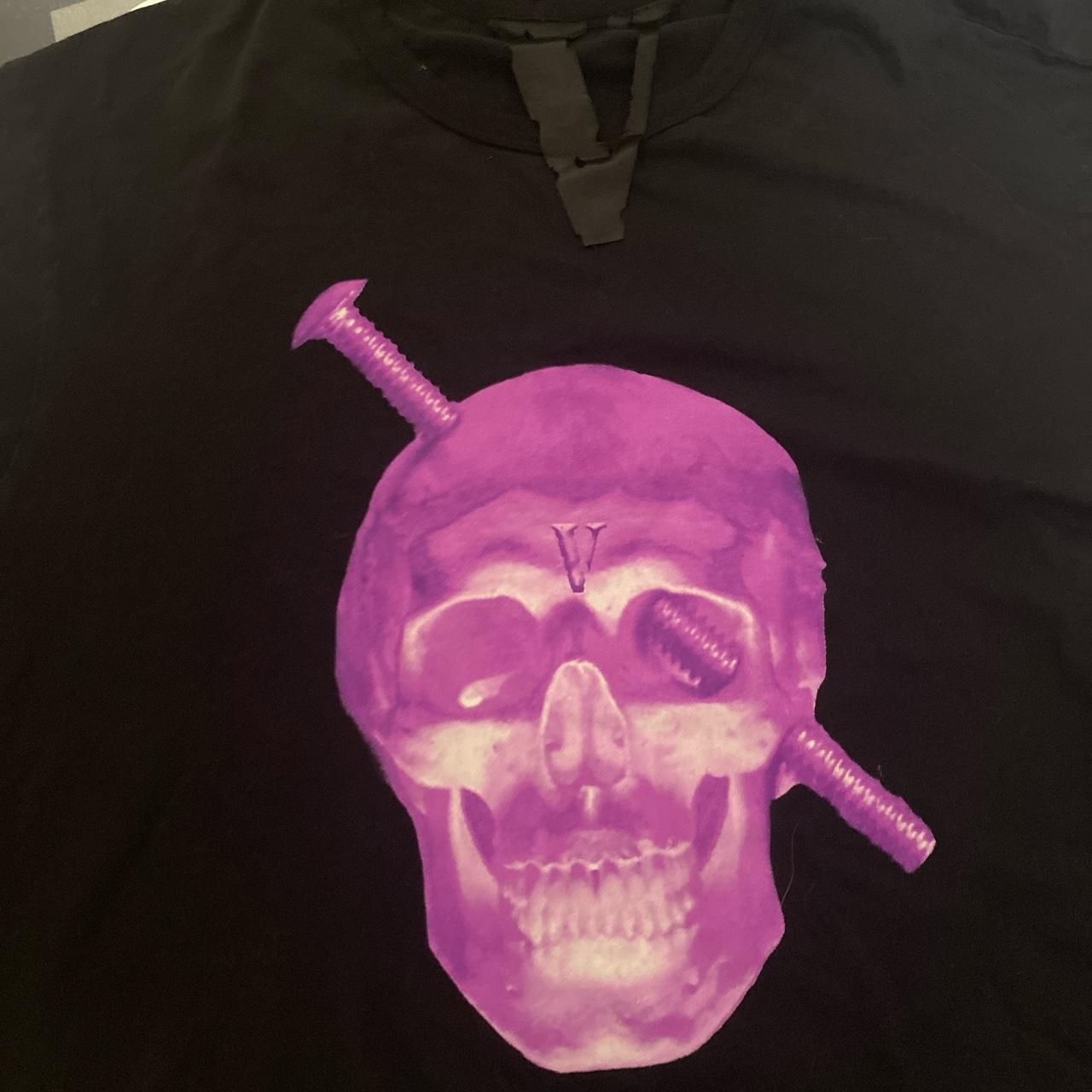 Vlone purple clearance skull