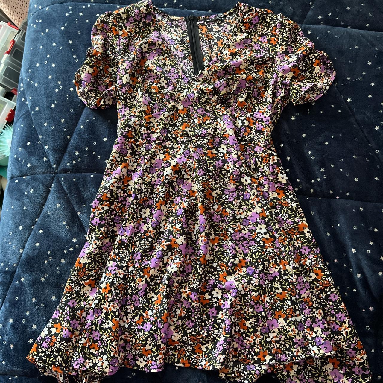 floral summer dress from shein #depop #depopfamous... - Depop