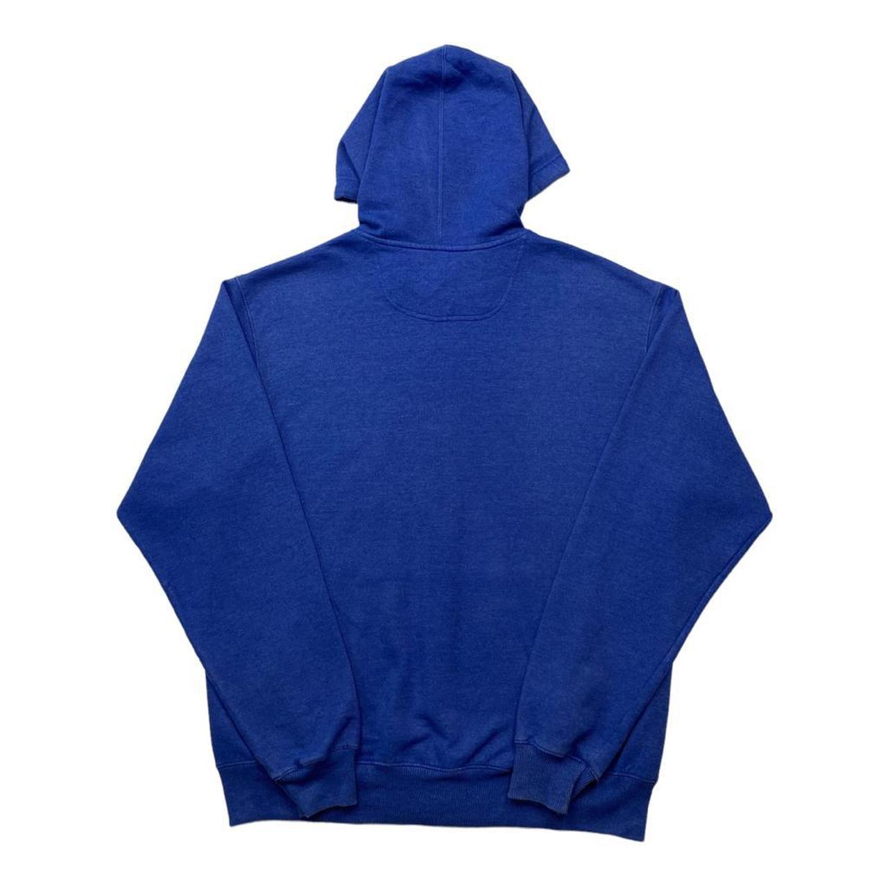 Champion Vintage Royal Blue Zip-Up Hoodie Men’s... - Depop