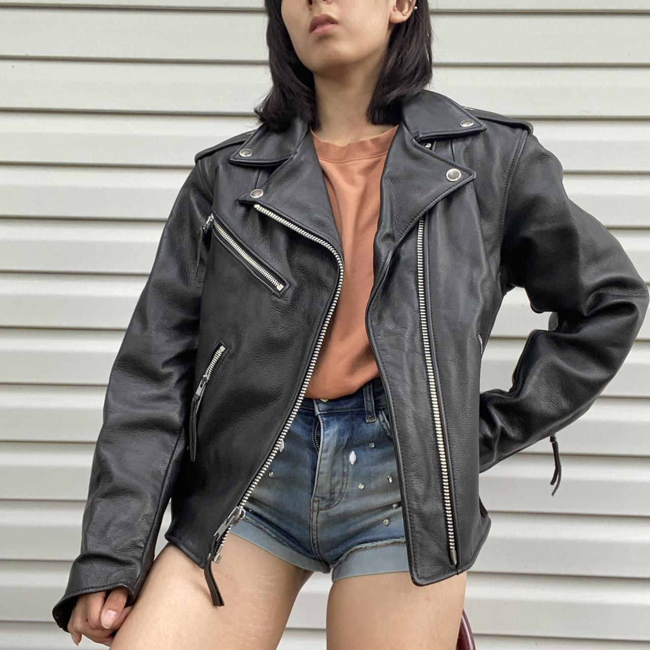 Harley Davidson leather jacket. Made in the US.... - Depop