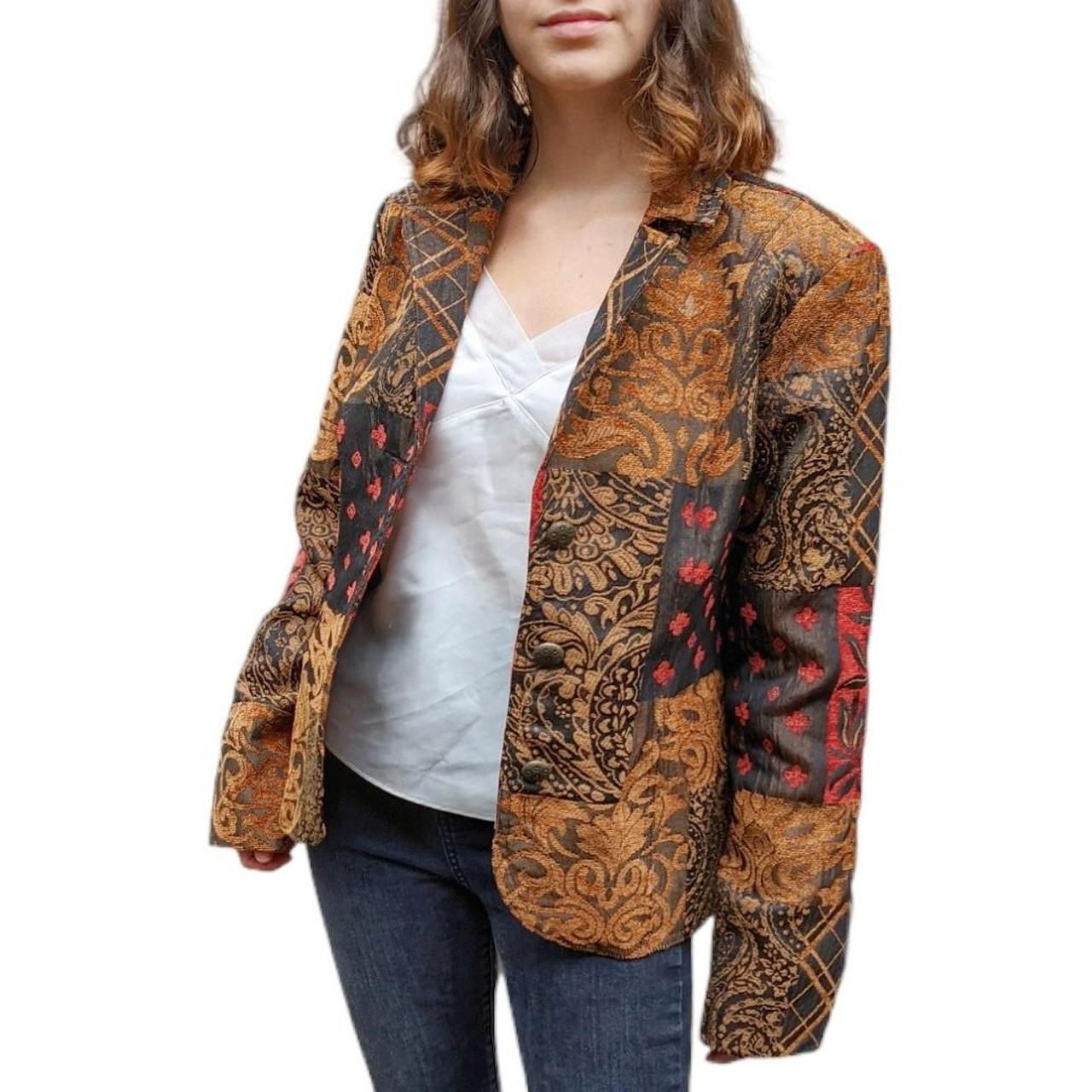 tapestry blazer