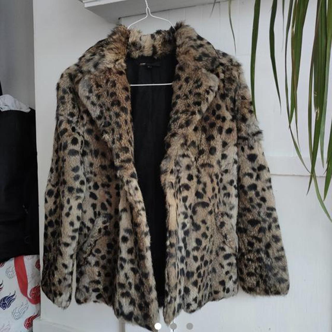 maje leopard coat