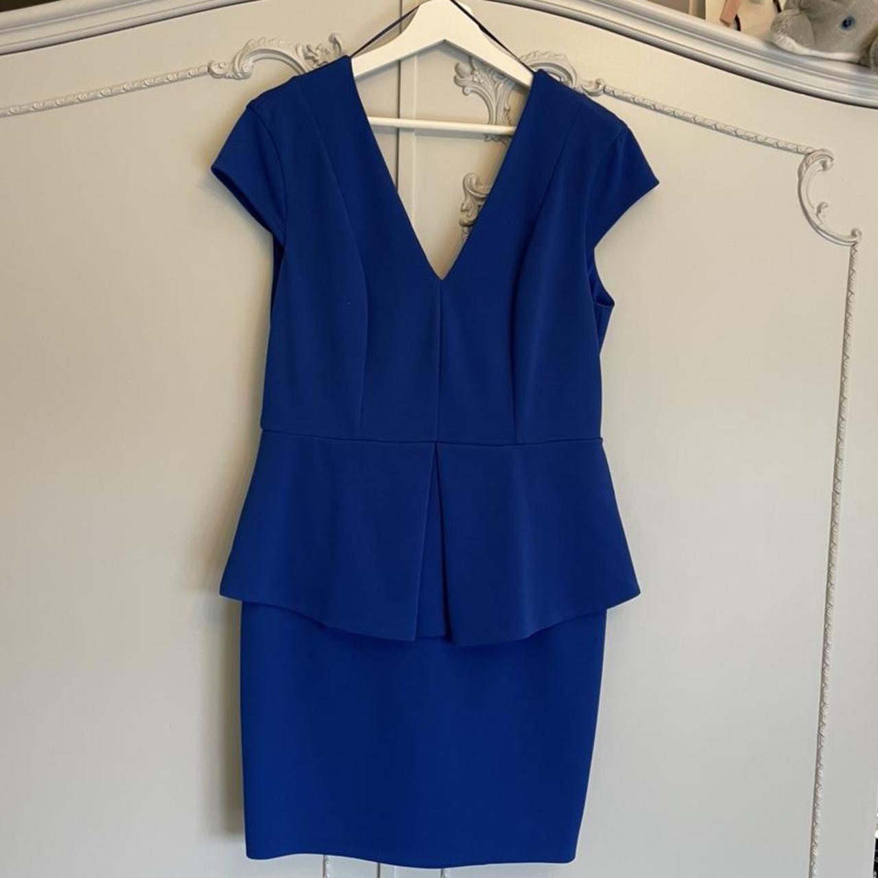 River Island Women's Blue Dress | Depop
