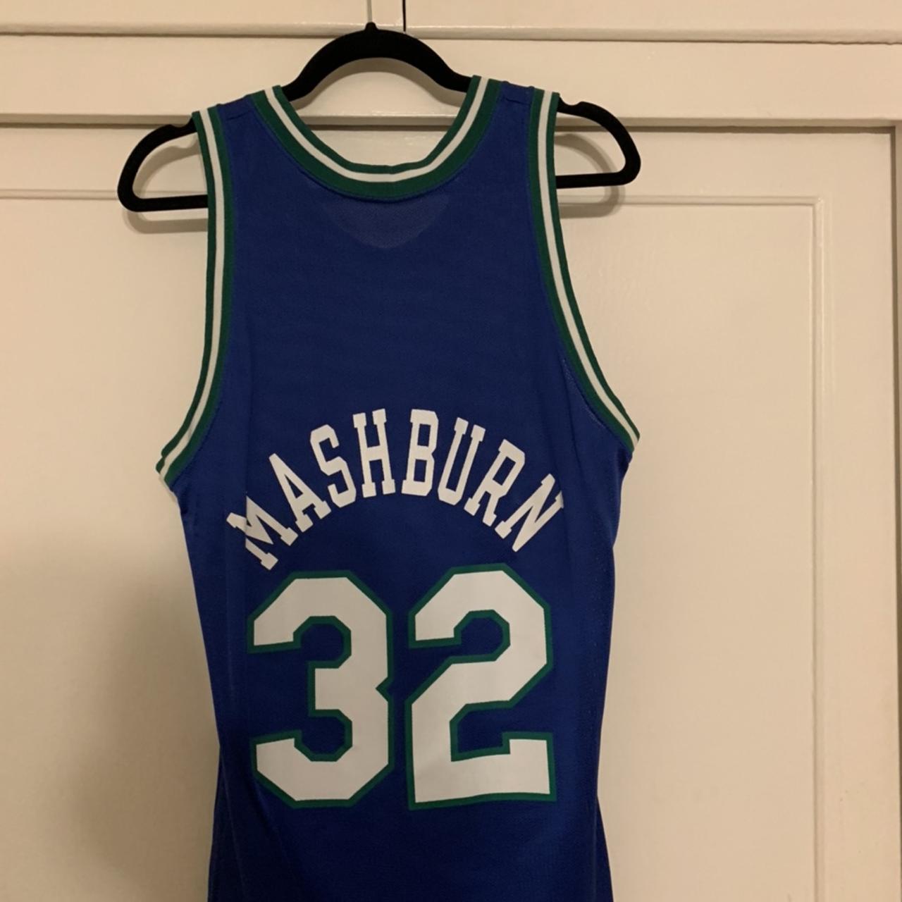 Vintage Jamal Mashburn Jersey Depop