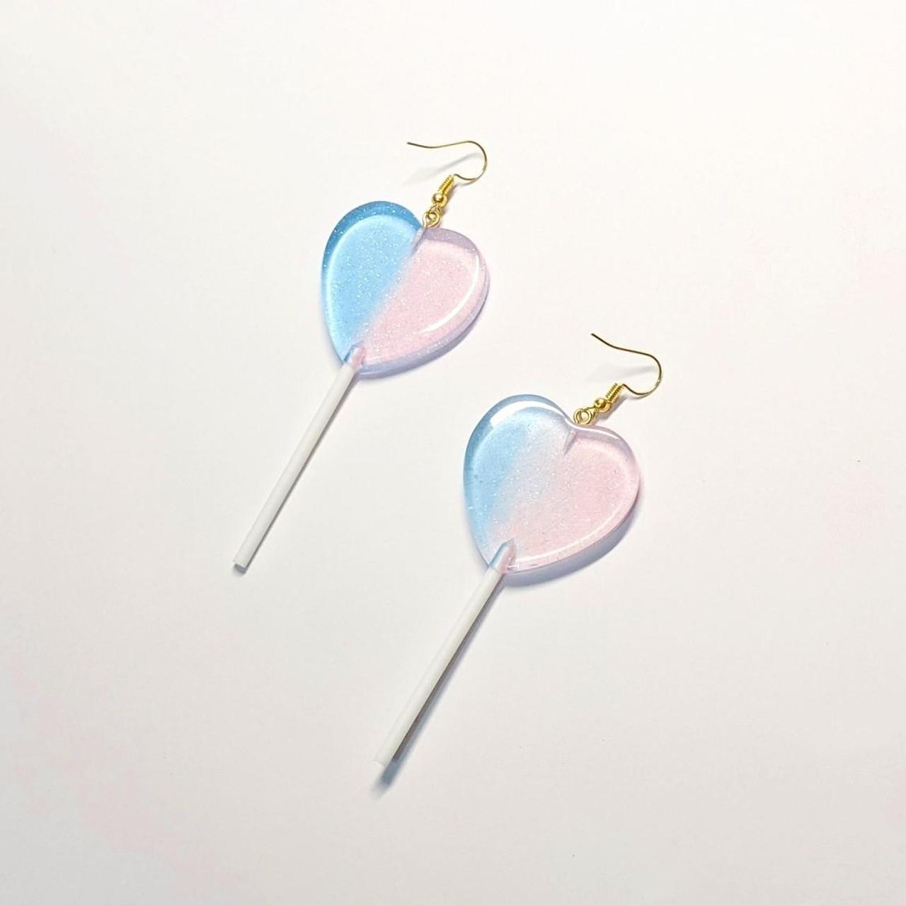 Product Image 1 - 🍭 Pastel split heart lollipop