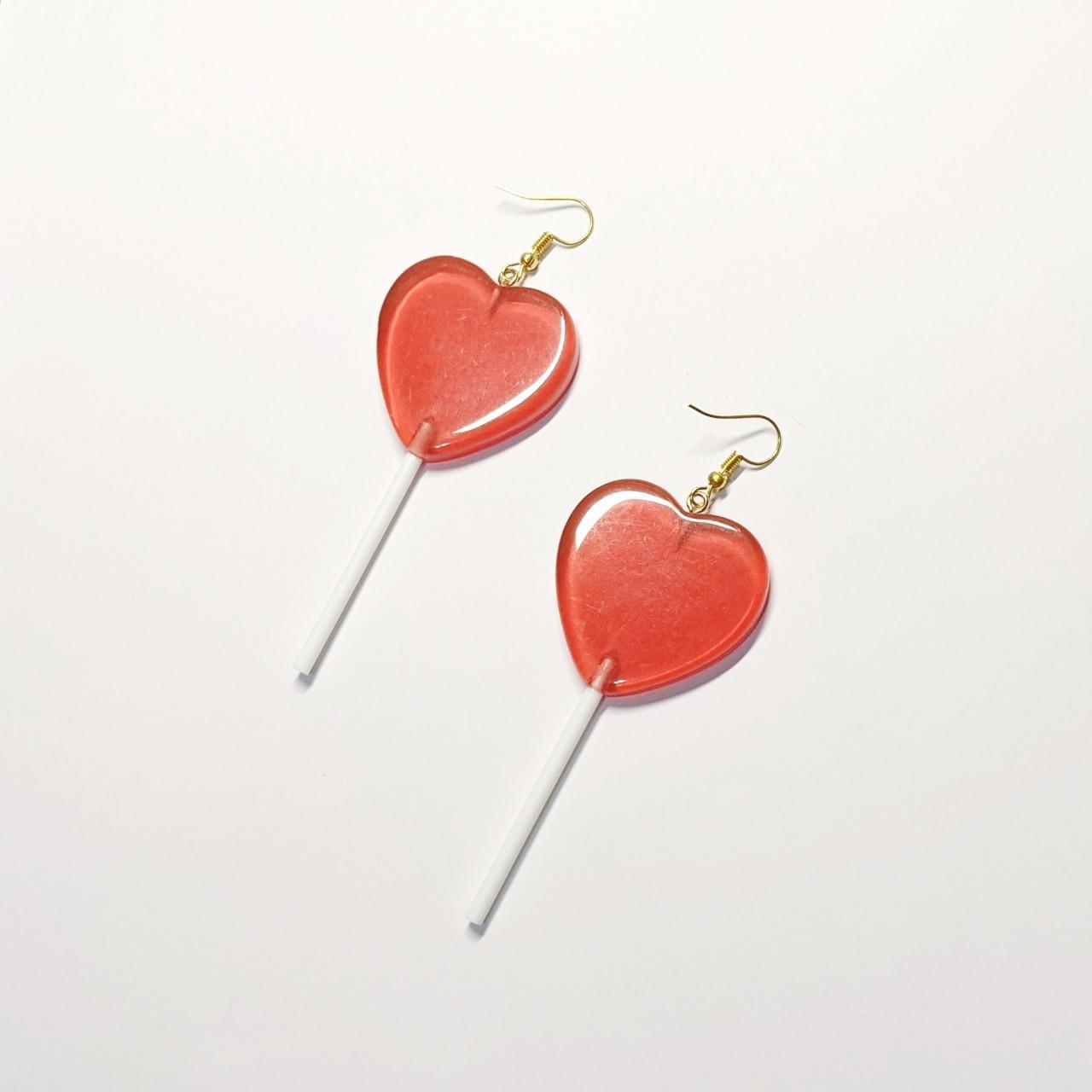 Product Image 1 - (On hold)

❤️ Red heart lollipop