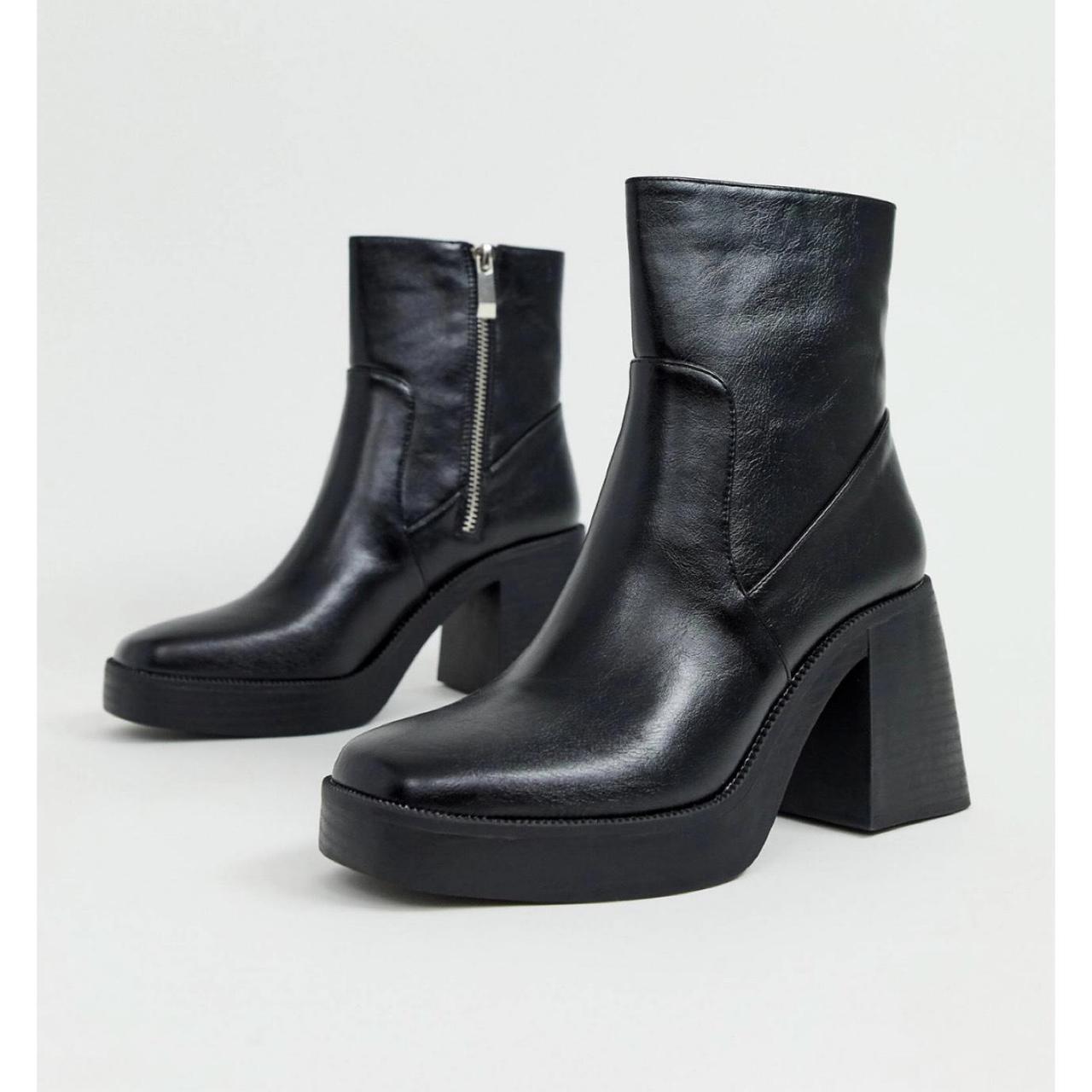 Product Image 1 - Raid chunky black ankle boots