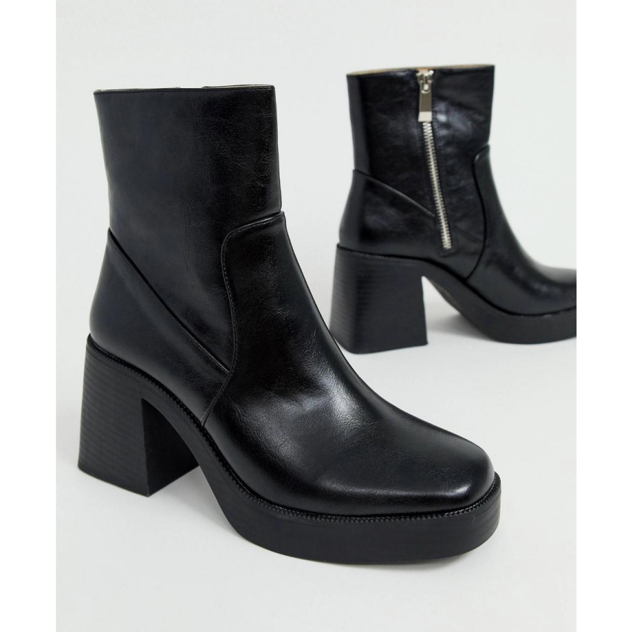 Product Image 2 - Raid chunky black ankle boots