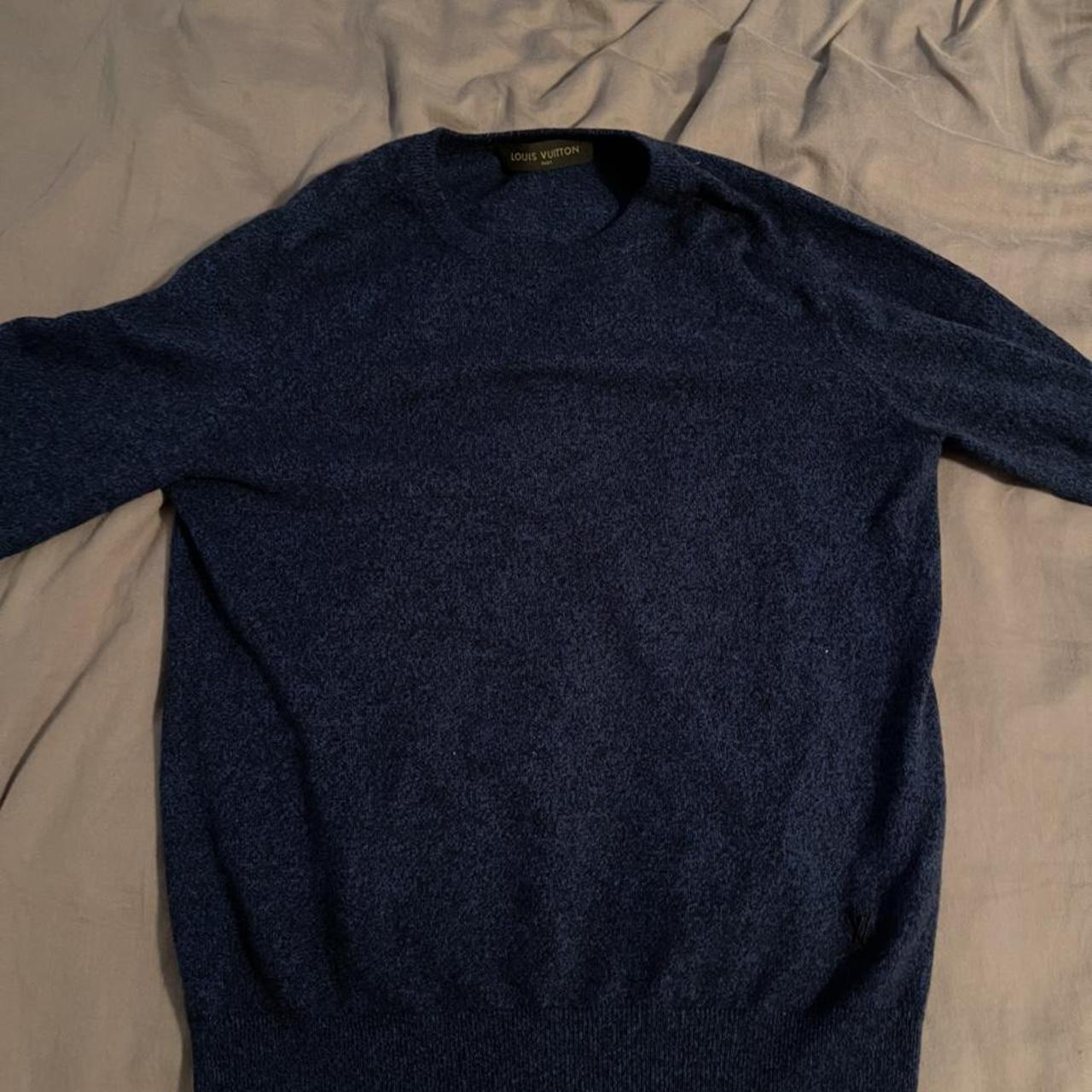 mens black louis vuitton sweater