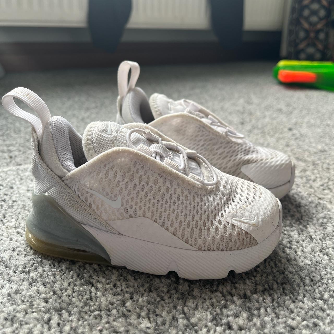 all white nike 27c