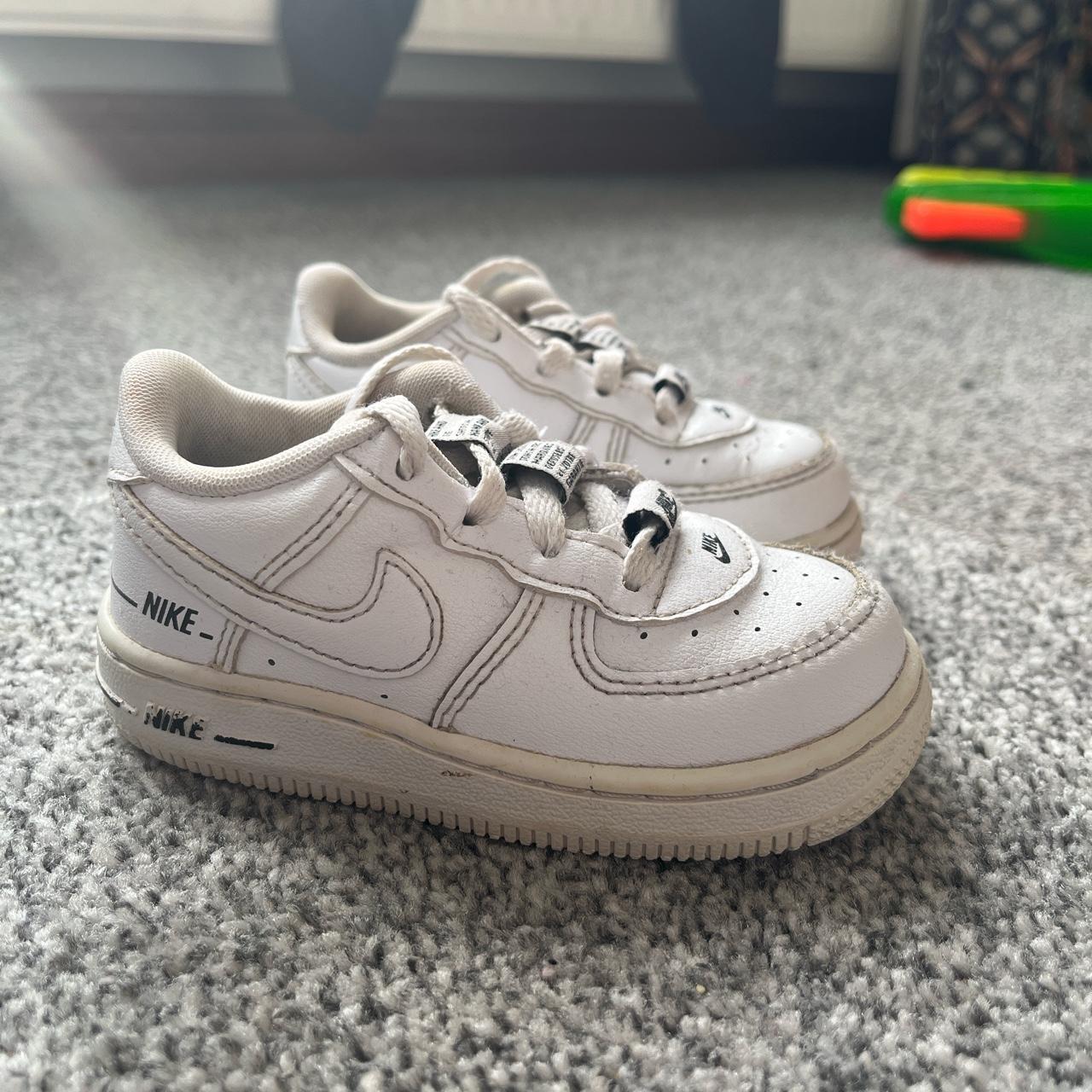 Nike air forces - toddlers. Size 5.5 Worn but still... - Depop