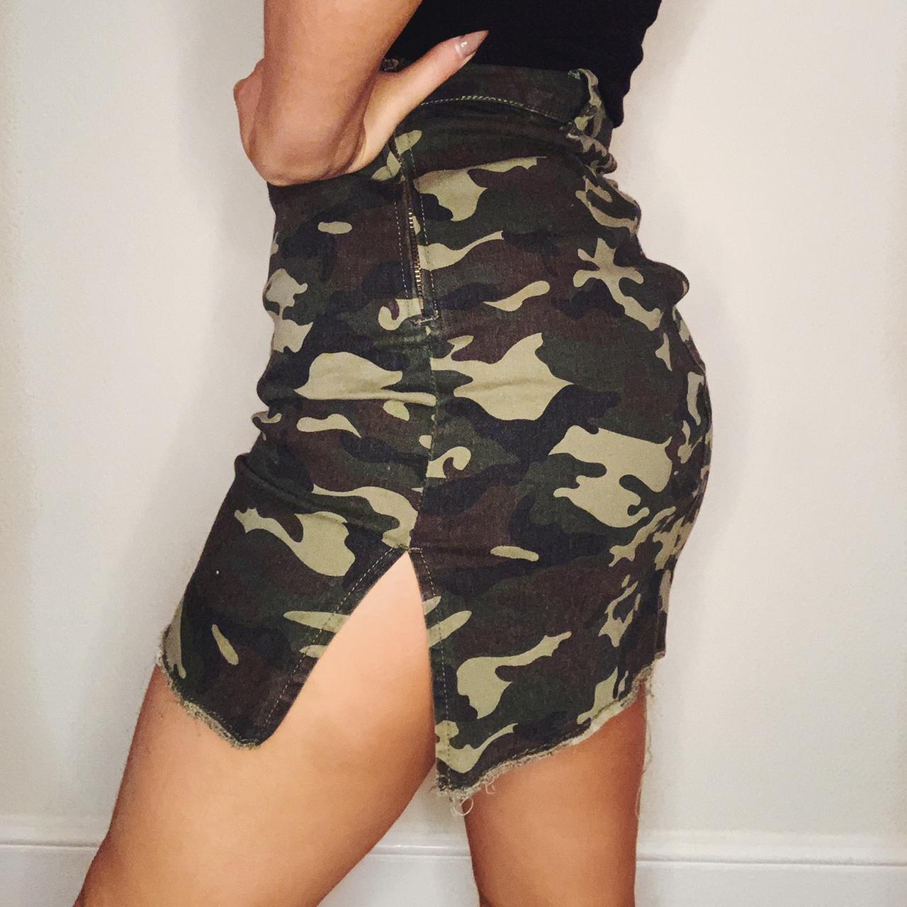 Camo Mini Skirt PLT camo mini skirt