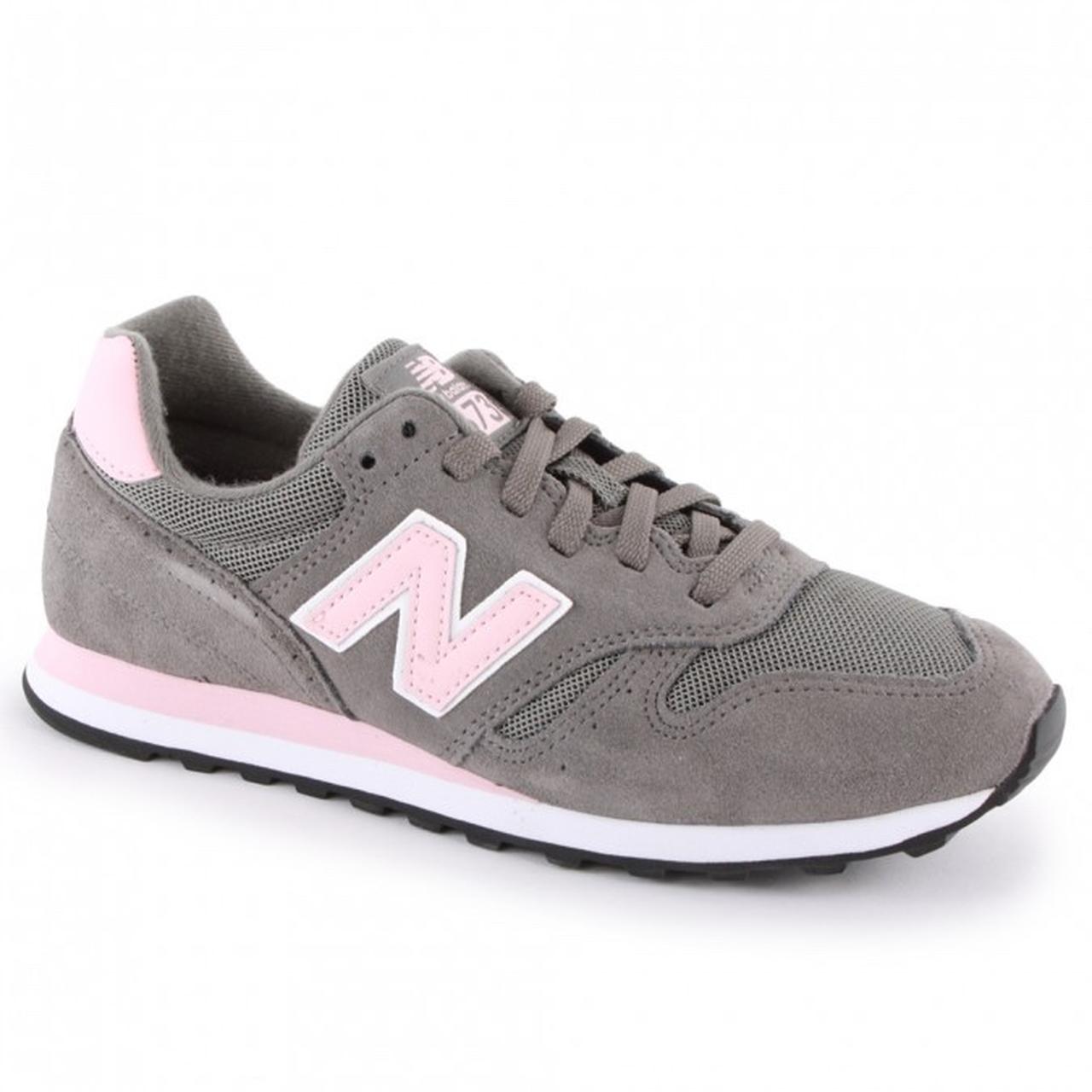 new balance 373 grey pink