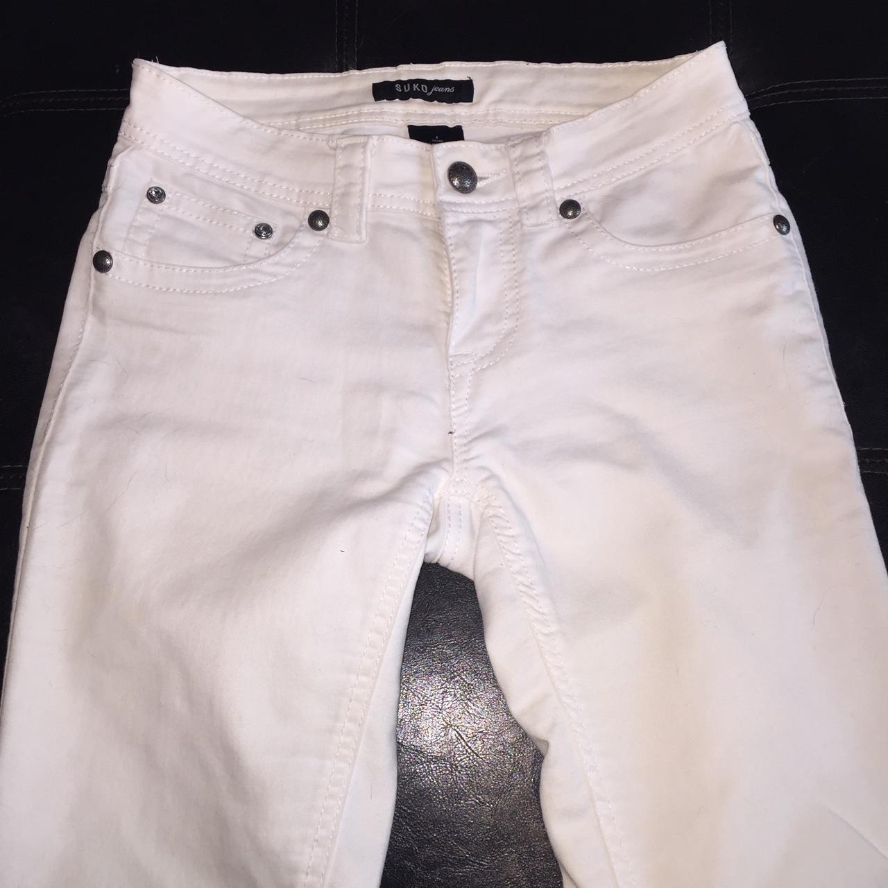 White Suko jeans Gently worn Size 4 - Depop