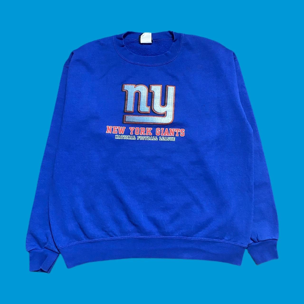 Vintage 7logo New York Giants Sweatshirt Condition - Depop