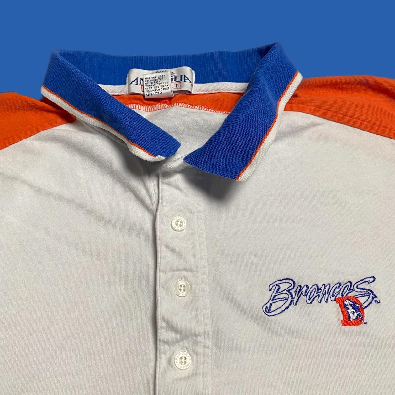 Denver Broncos Shirt Mens NFL Football Golf Polo - Depop