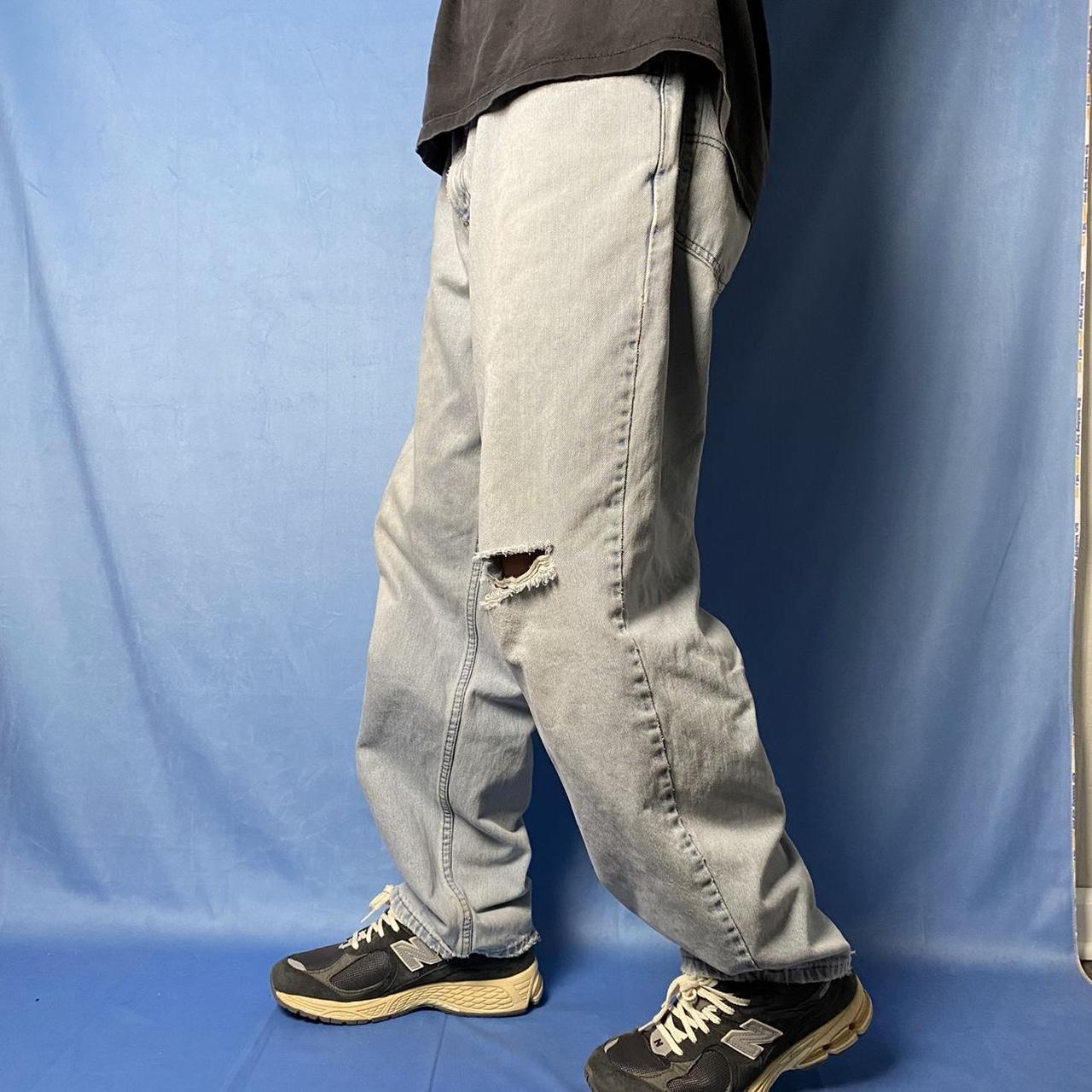 Baggy silver clearance pants