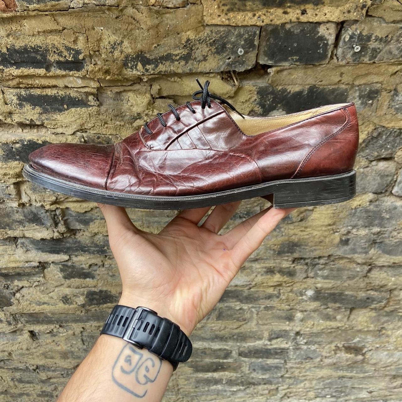 Vintage on sale oxblood brogues