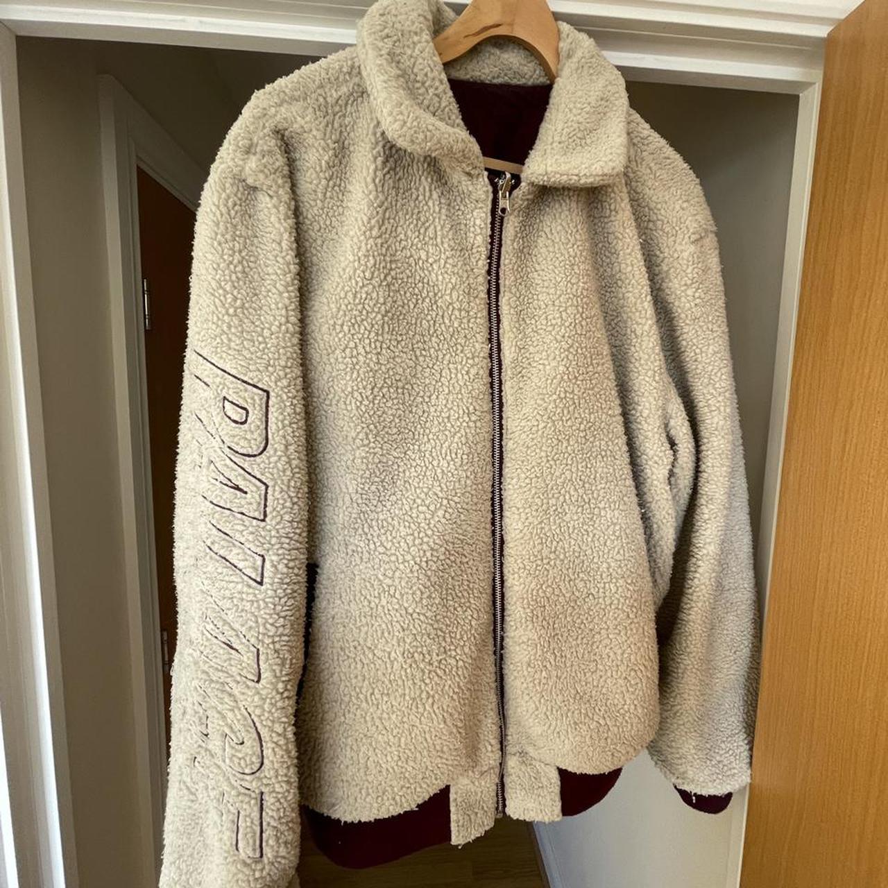 palace reversible jacket sherpa