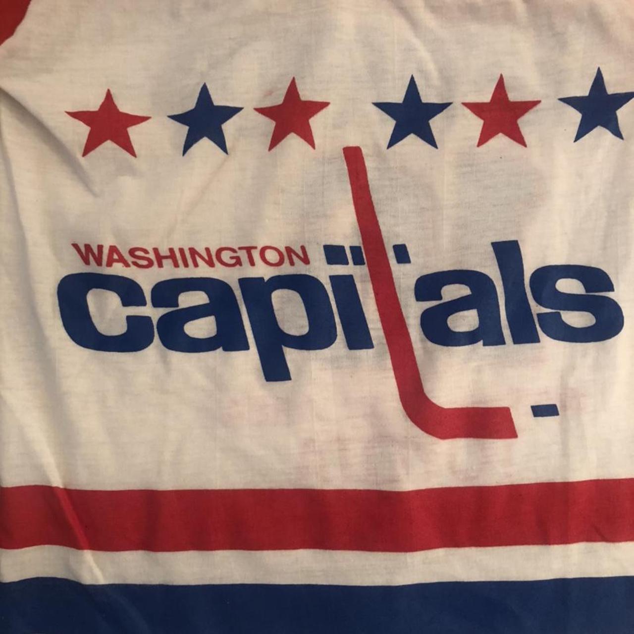 Vintage Washington Capitals 3rd Blank Hockey Jersey - Depop
