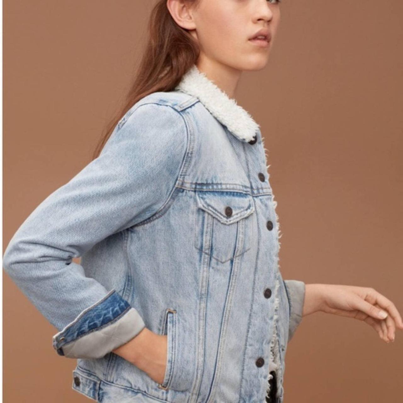 aritzia denim jacket