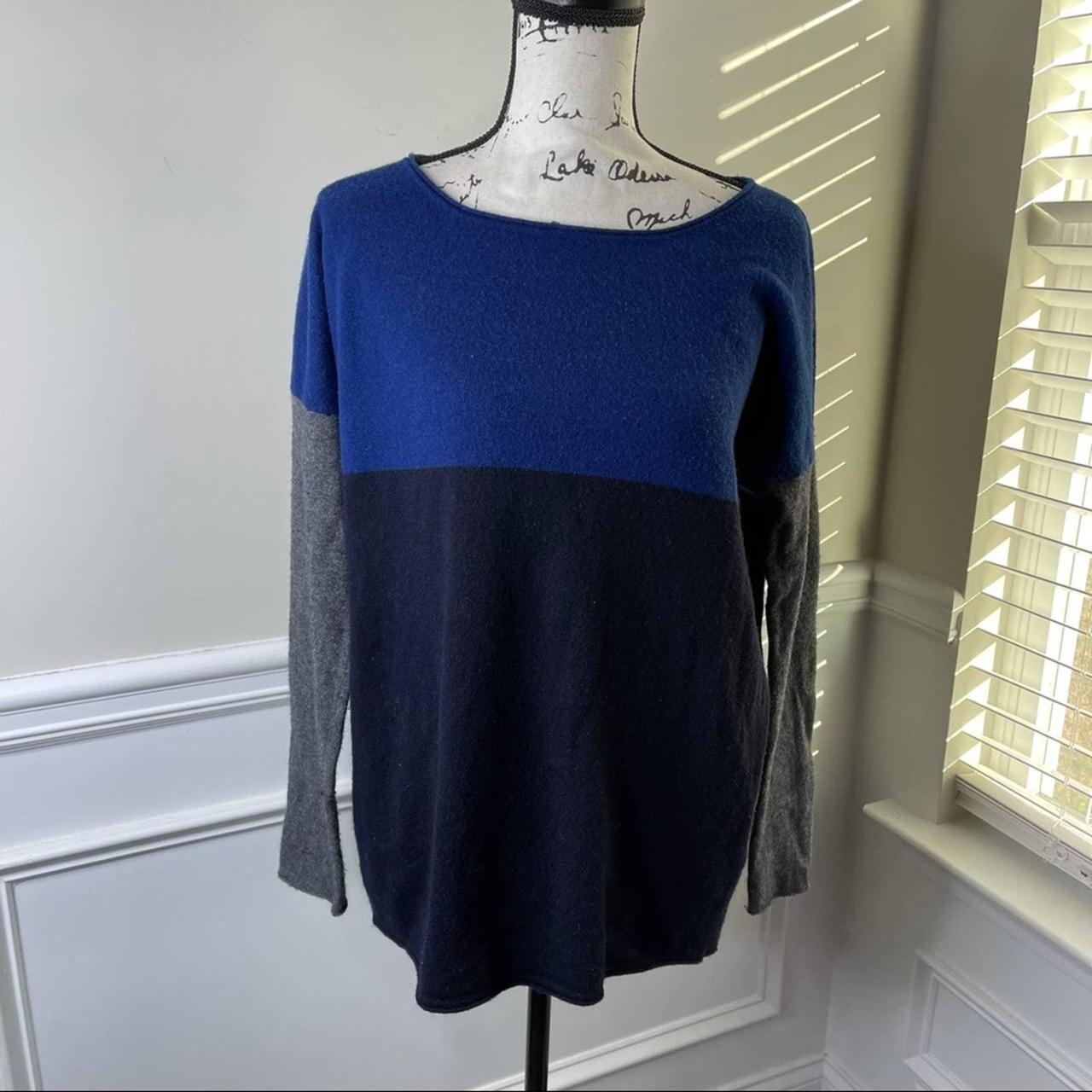 Vince colorblock 2024 cashmere pullover