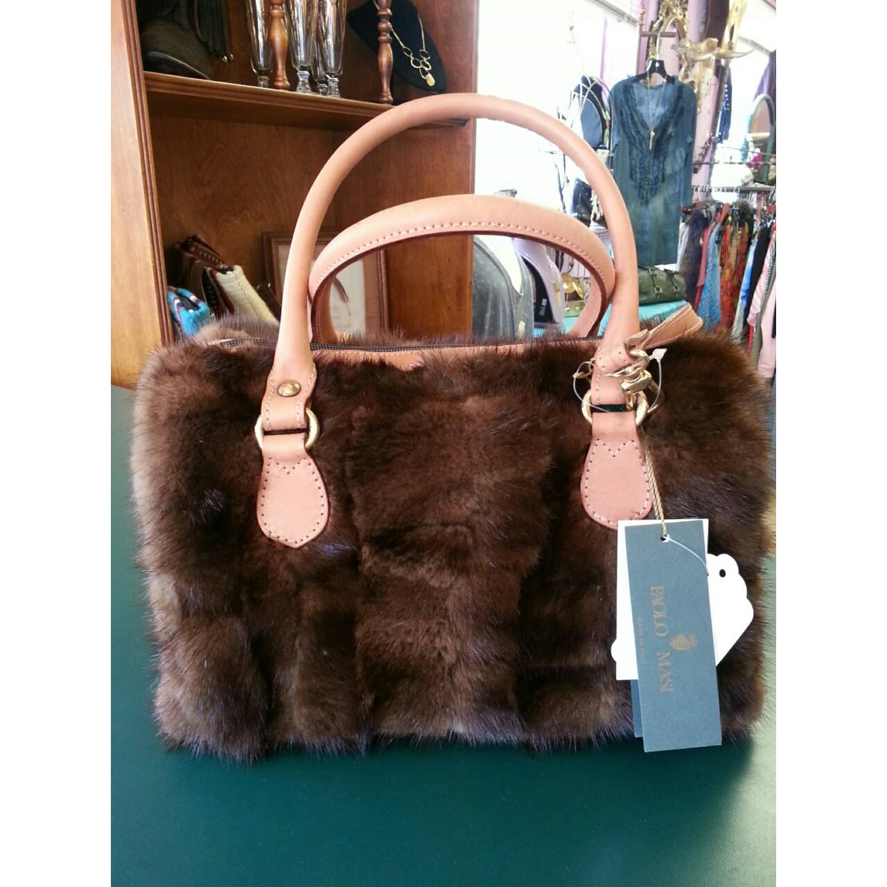 Paolo masi fur online purse