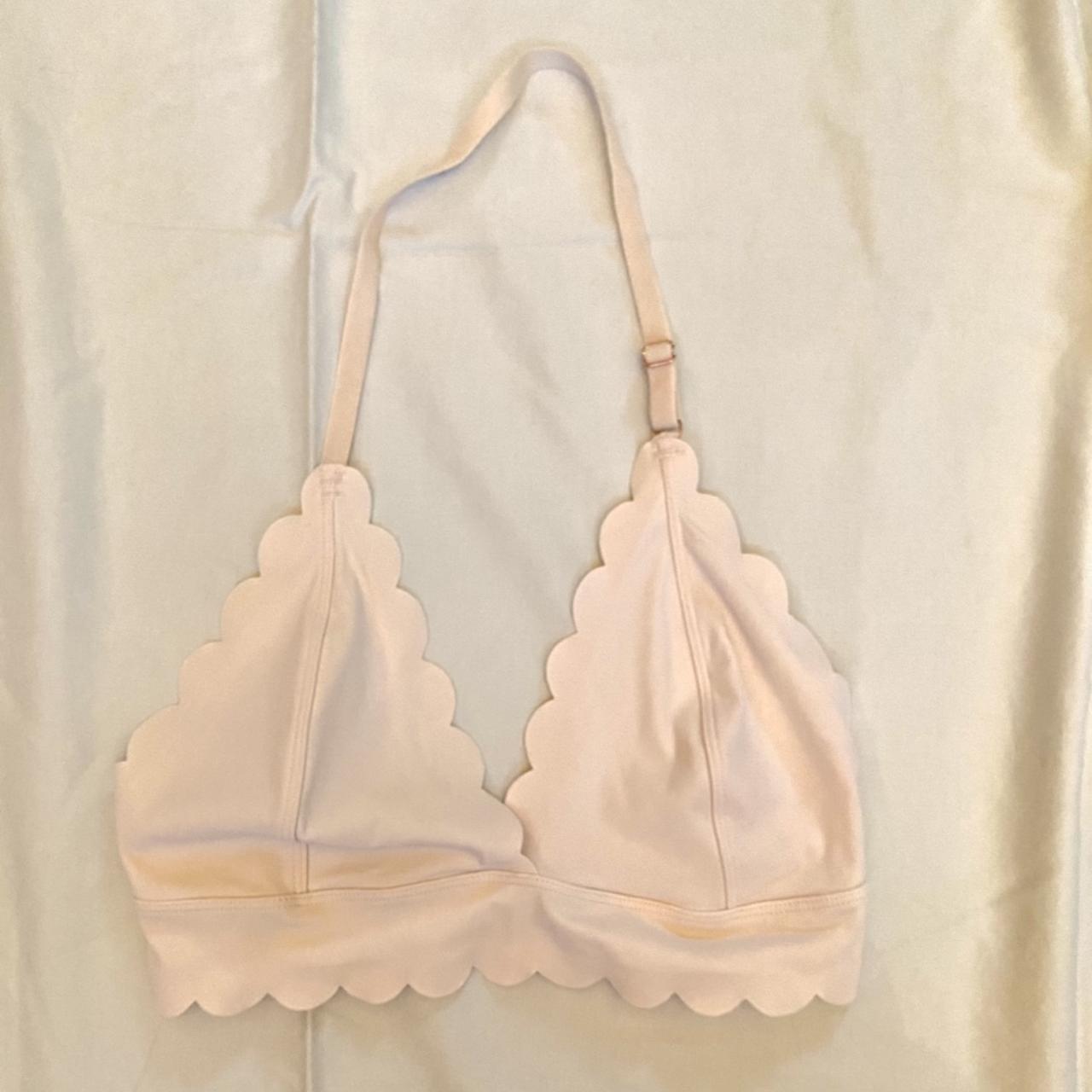 Urban Outfitters Light Pink Bralette Great - Depop