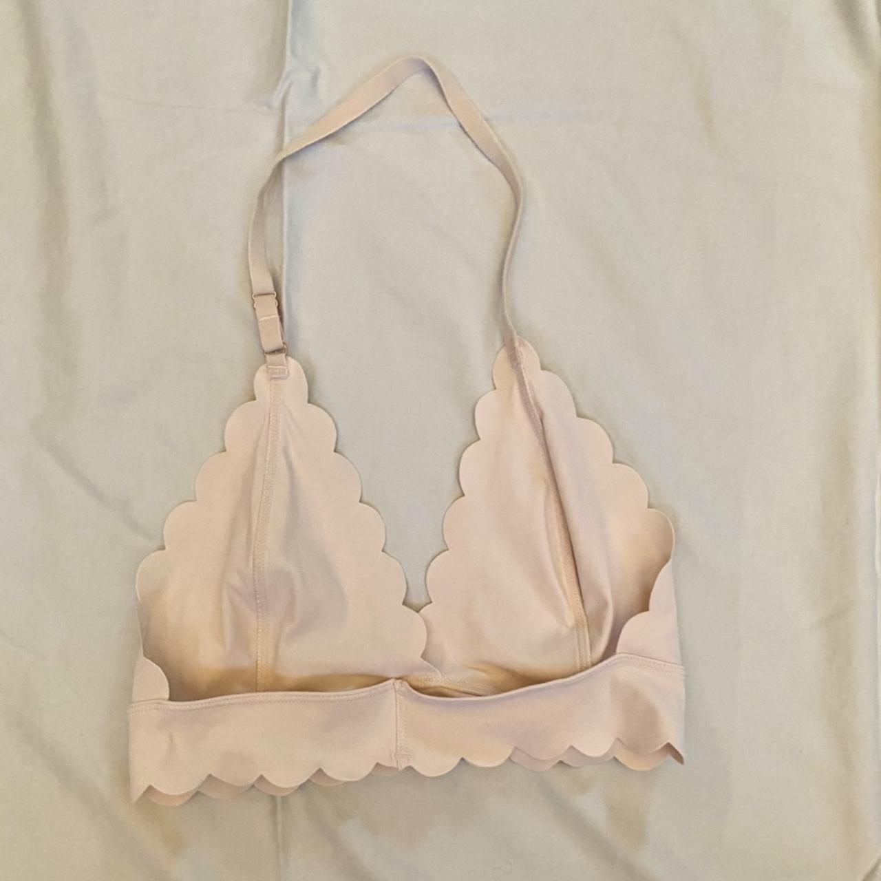 Urban Outfitters Light Pink Bralette Great - Depop