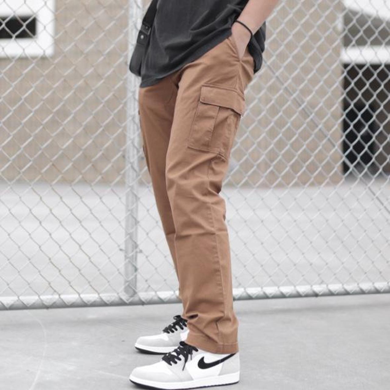 Nike Brown  Black Travis Scott Edition Leather Pants  Lyst Canada