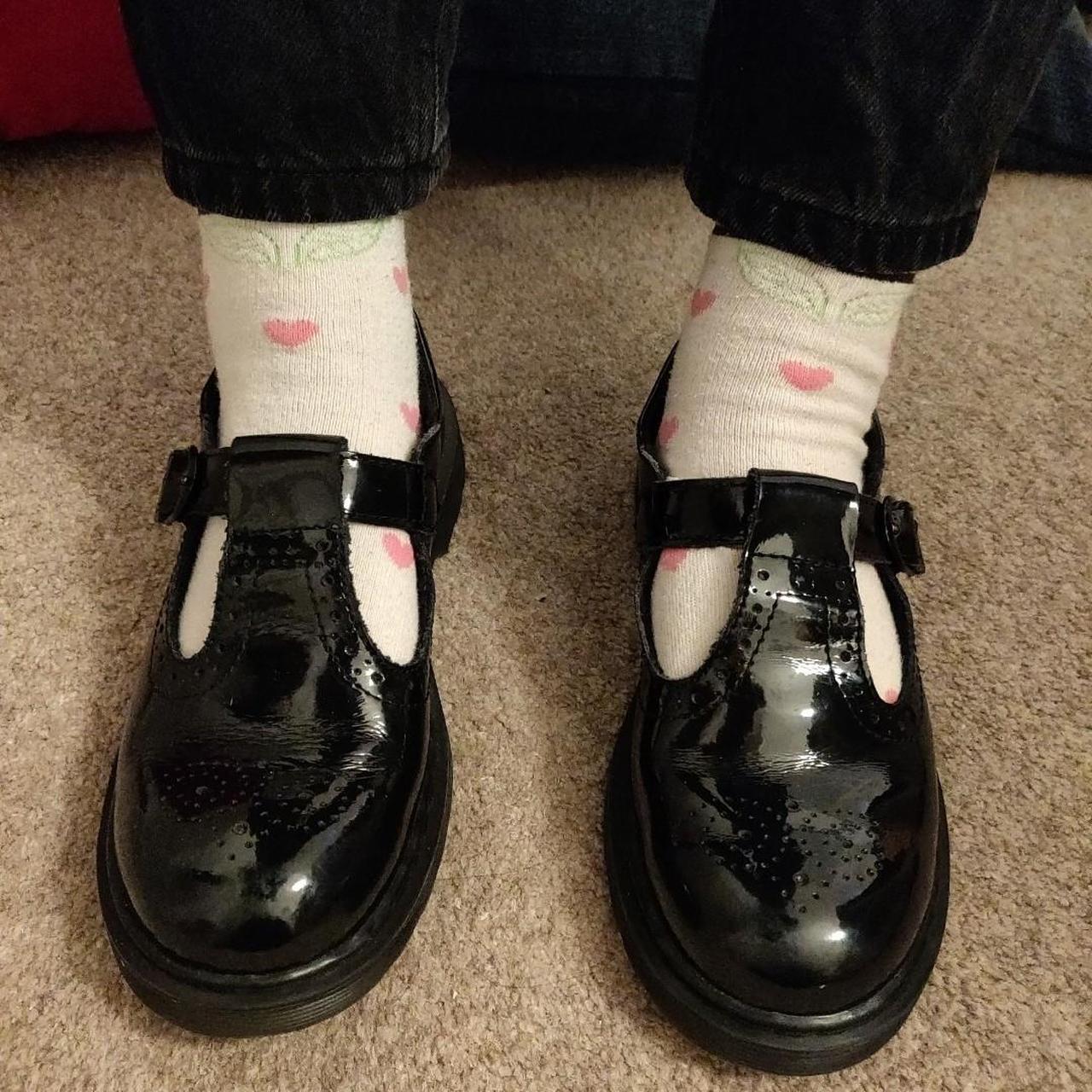 floral mary jane doc martens