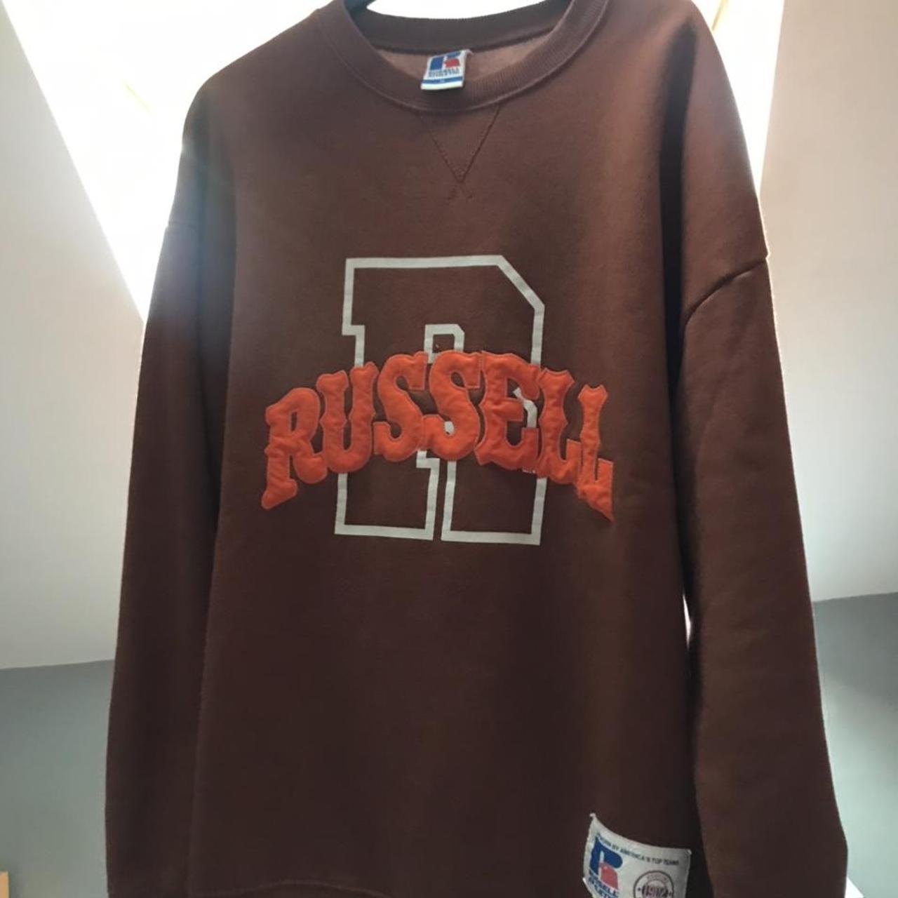 brown vintage sweatshirt