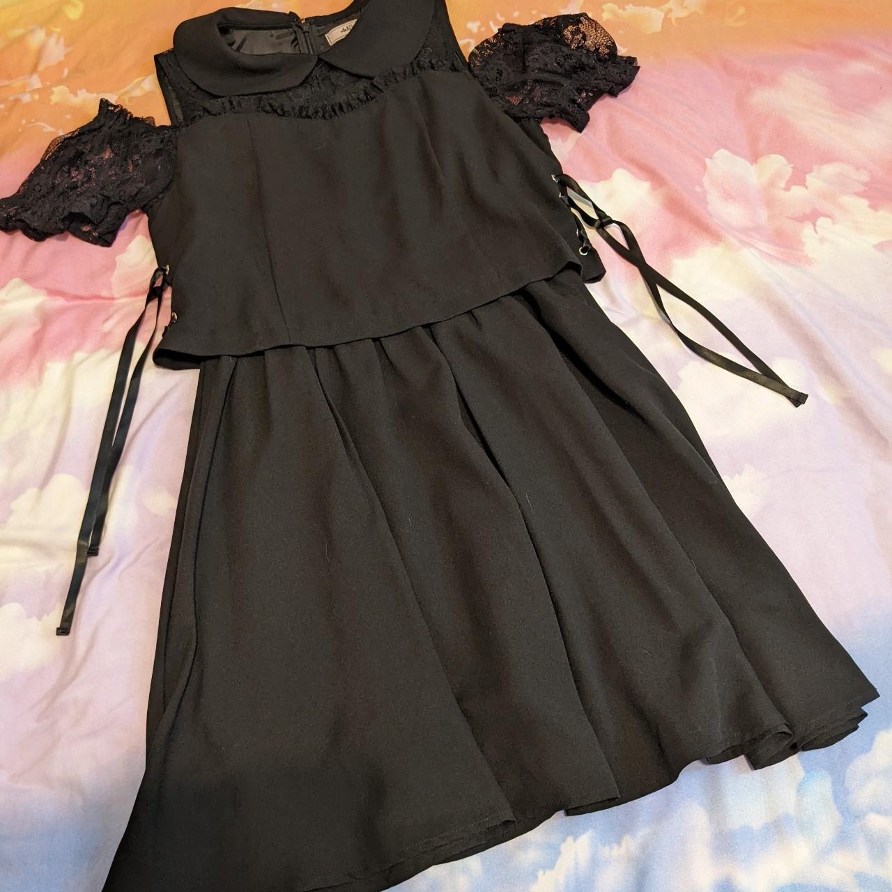 Ank Rouge Harajuku Fashion Brand Black Lace Layered Depop