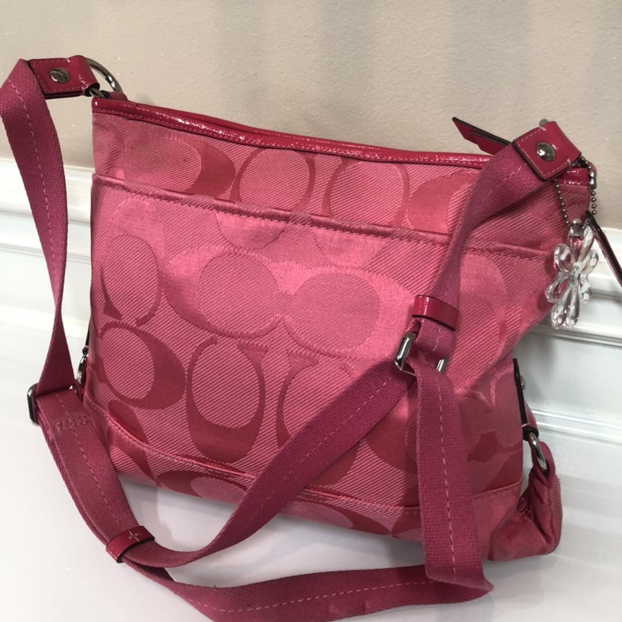 Buy Coach Swinger Handbag with Detachable Chain Strap | Pink Color Women |  AJIO LUXE