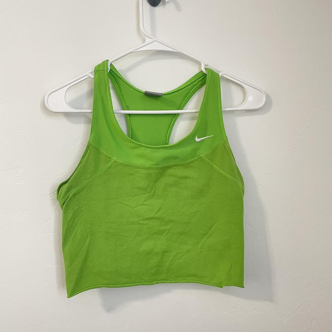 mens green nike top