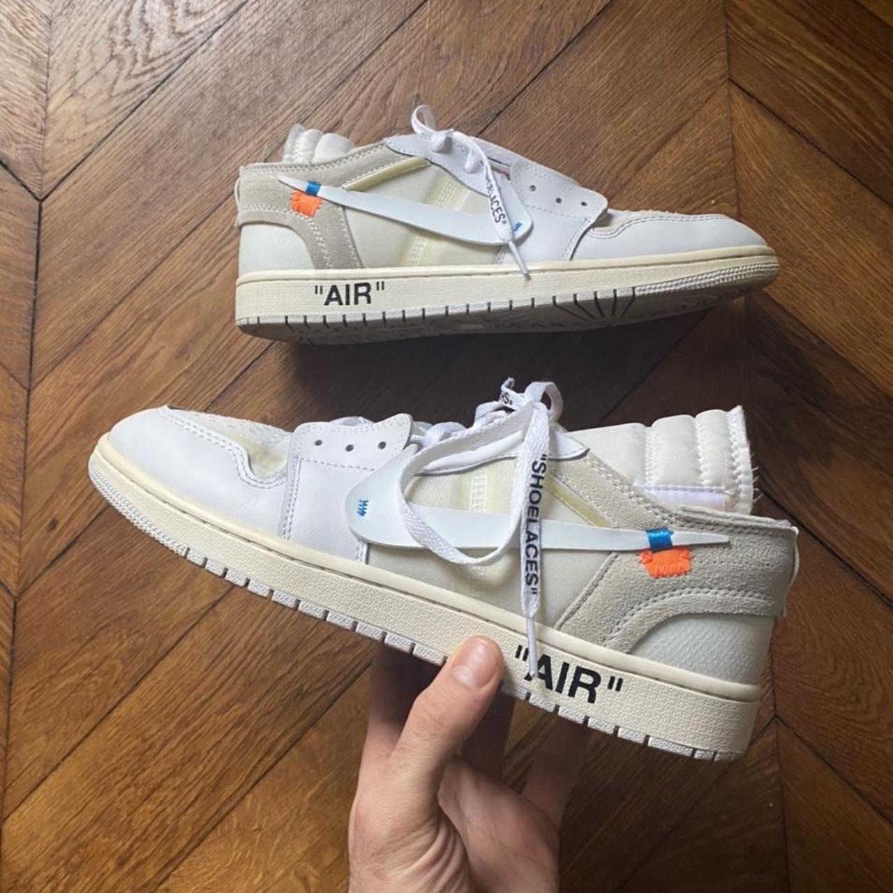 Jordan Off White by Virgil Abloah CUSTOM Depop