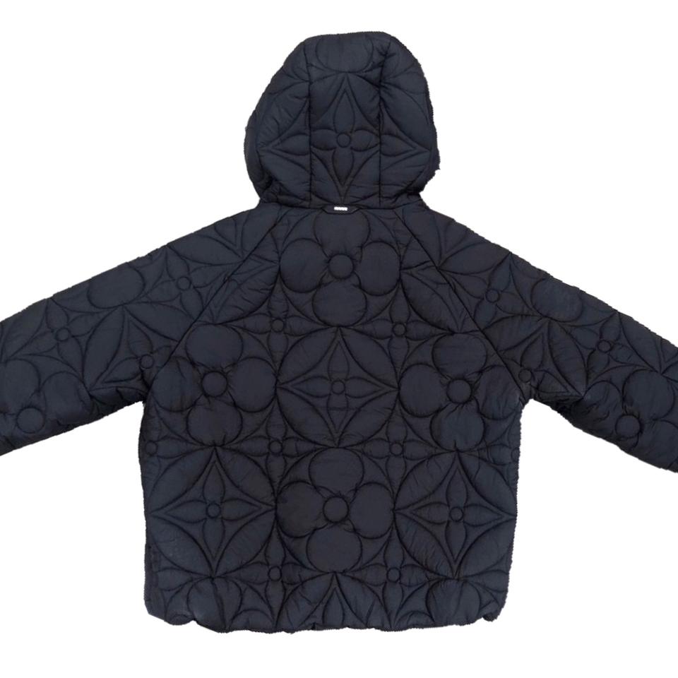 Louis Vuitton Reversible Monogram Puffer Jacket  - Depop