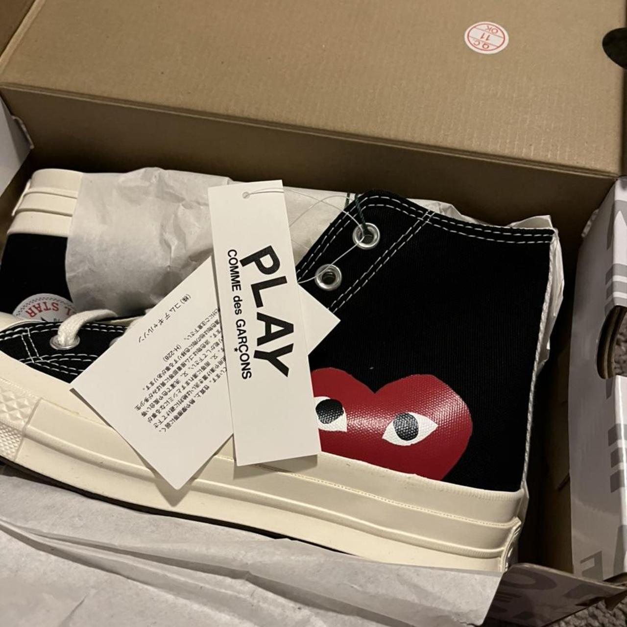 cdg shoe box