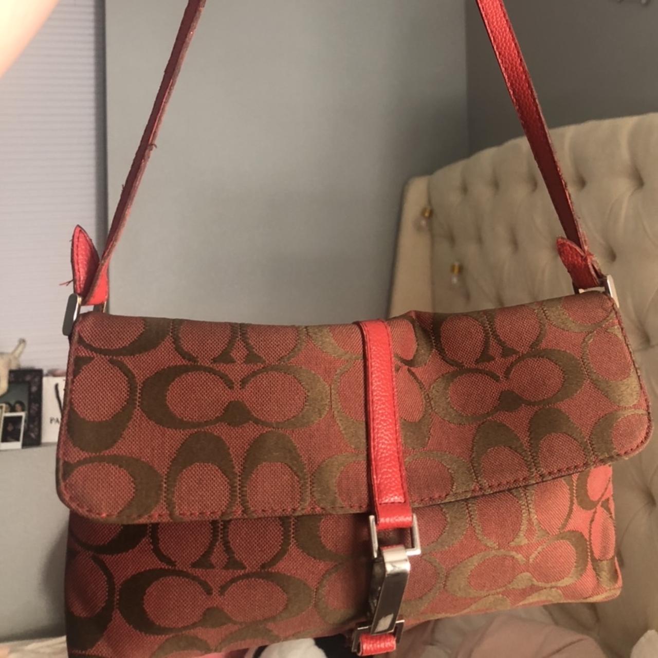 COACH VINTAGE PINK BAG ~~~ Fit perfectly for - Depop